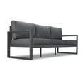 thumbnail image 6 of Afuera Living Contemporary Outdoor Patio Sofa in Gray, 6 of 6
