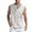 White, variant on Tank Tops Men Summer Casual Cotton Linen Lightweight Breathable Lace Up Relaxed Fit Sleeveless Shirt Workout Tanks