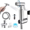 thumbnail image 1 of Bidet Sprayer for Toilet, Handheld Bidet Toilet Sprayer Set with Dual Mode (Jet/Stream), Bidet Attachment Accessory Kit for Toilet ,Wall Mounted /Toilet Tank Mounted,Muslim Shower for Self Cleaning, 1 of 6