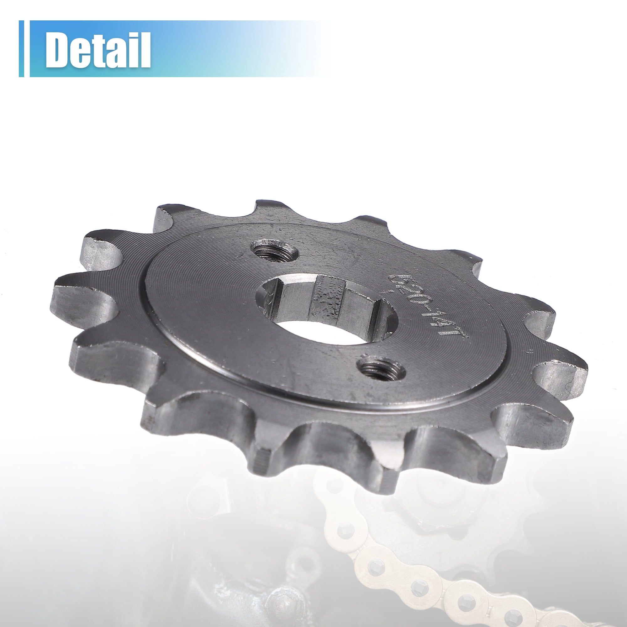 Unique Bargains 520 Style 14 Teeth 20mm ID Motorcycle Front Engine Sprocket