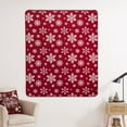 thumbnail image 4 of Greenland Home Woven Matelassé Snowflakes Holiday Reversible Throw Blanket, 50" x 60", 4 of 7
