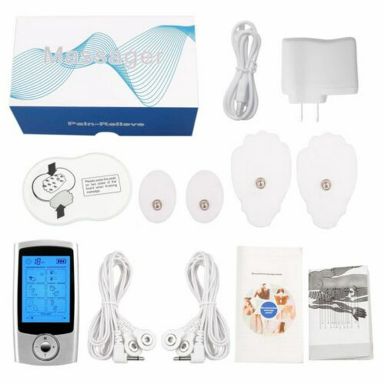 Stimease TENS Unit, 24 Modes Independent Dual Channel TENS EMS