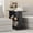 Black, variant on PLAMLE End Table for Living Room with Storage Retro End Table Table Wooden for office Bedroom End sofa Table