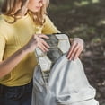 thumbnail image 5 of FORMRS 13-13.3 inch Laptop Sleeve Case Soft Carrying Quilted Computer Bag Cover, Gray Hexagons, 5 of 7