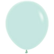 18 inch Pastel Matte Green Betallatex Latex Balloons (25 Pack) - Party Supplies Decorations