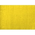 thumbnail image 1 of Ahgly Company Machine Washable Indoor Rectangle Solid Yellow Modern Area Rugs, 7' x 9', 1 of 4
