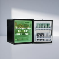 SMAD 2.1 Cu ft RV Refrigerator, Compact Portable 60L Car Fridge, DC 12/24V, Reversible Door, SUV