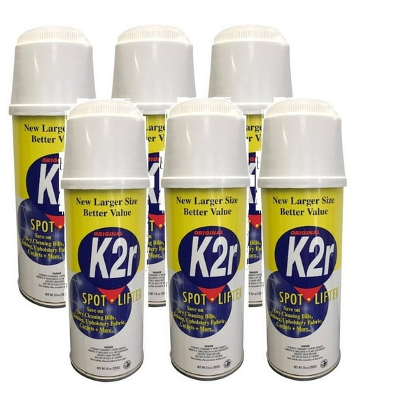 6 ~ K2R SPOT LIFTER Stain Spot Remover Carpet Clothes Upholstery Cleaner 10oz