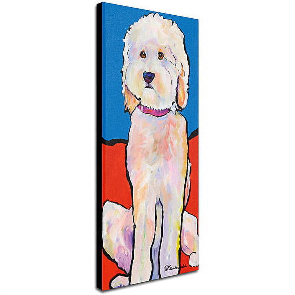 Trademark Fine Art "What No Diamonds" Canvas Art by Pat Saunders