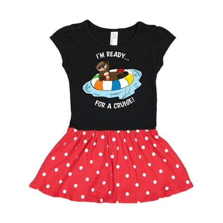 

Inktastic Otter I m Ready For A Cruise Gift Toddler Girl Dress