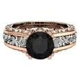 thumbnail image 1 of asddcavvf Ladies Ring Alloy Plated 14k Rose Gold Color Separation Ring Jewelry Gift, 1 of 2
