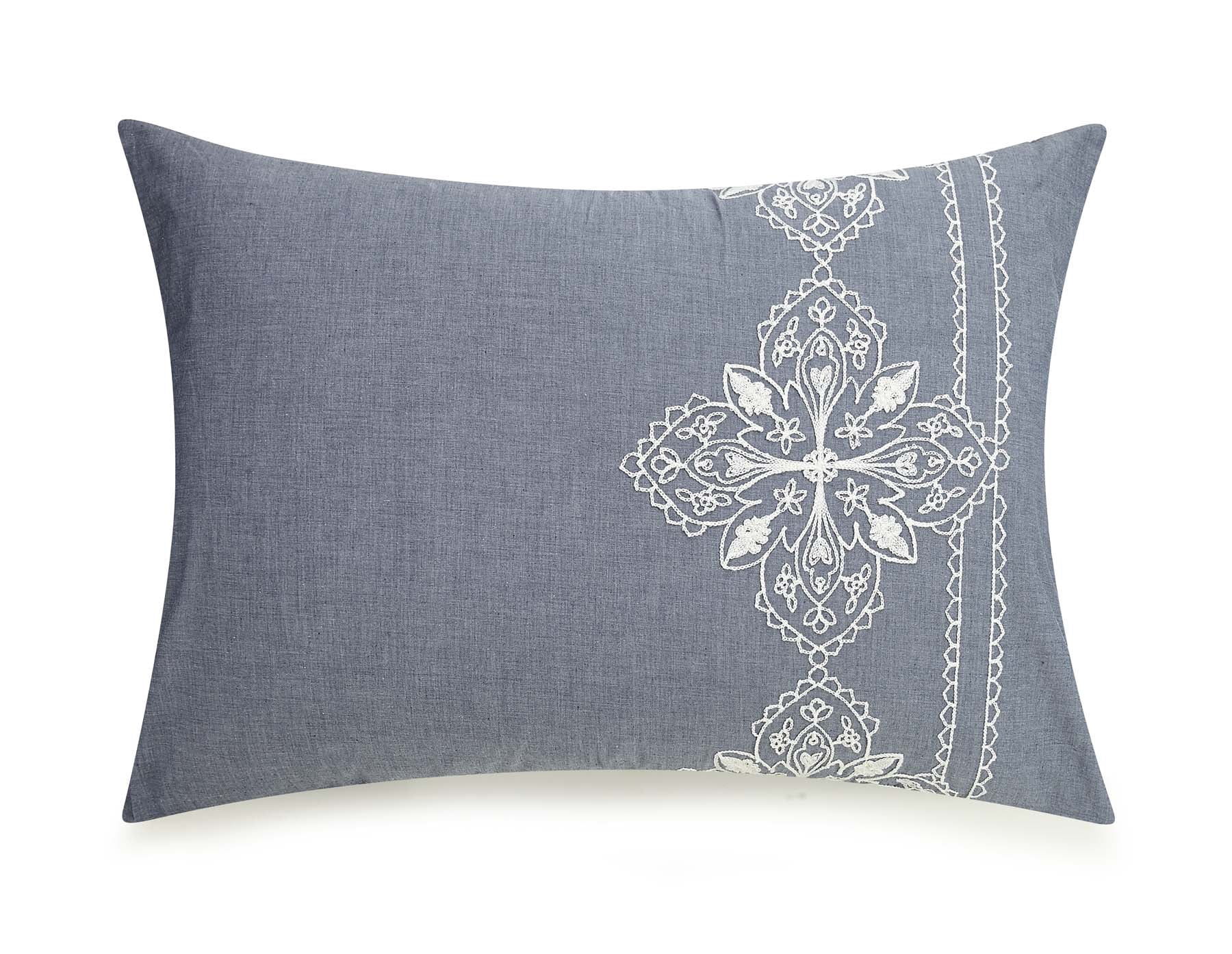 Better Homes & Gardens Embroidered Chambray 3pc King