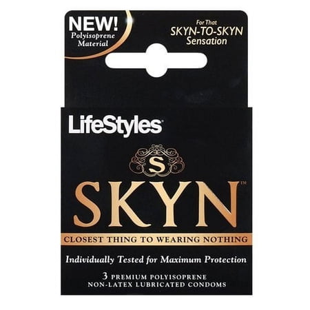 LifeStyles Skyn Non-Latex, 3 Count