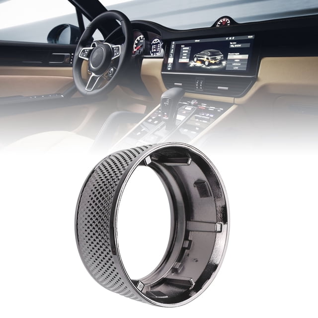 STEERING WHEEL SPORTY Look DIAL COVER for 718 911, Enhance Driving Experience with Lightweight ABS Material, Easy to Install for Car Owners Racing Enthusiasts