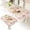 B, variant on PEVA Composite Tablecloth Protective Mat for Dining TV Cabinet Square Round Furniture Cover