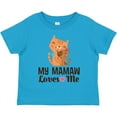 thumbnail image 3 of Inktastic Mamaw Loves Me Girl Granddaughter Cat Girls Toddler T-Shirt, 3 of 5