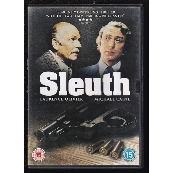 Sleuth (1972) Movie DVD - Thriller,Mystery,Crime,Comedy