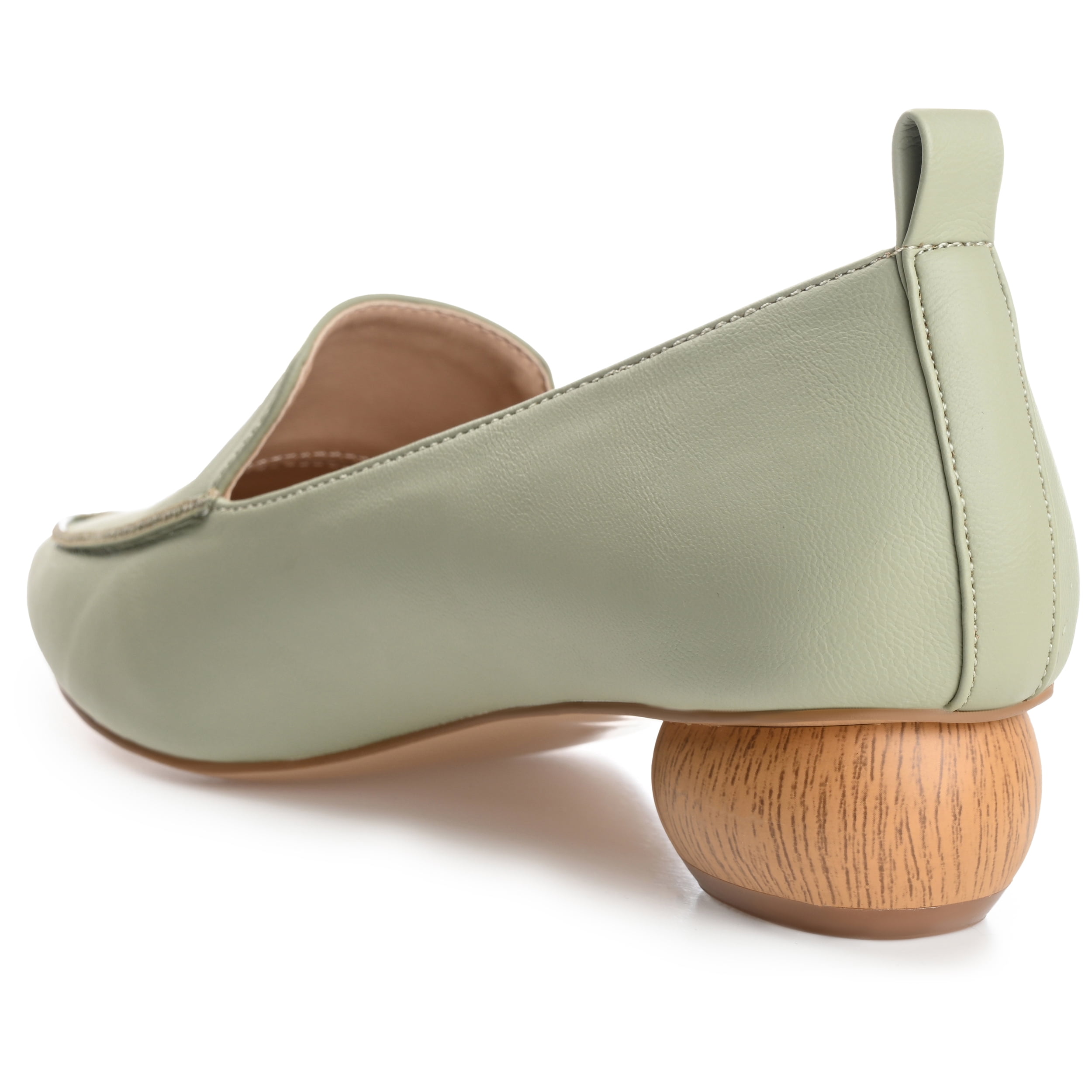 Journee Womens Maggs Loafer Pointed Toe Slip On Flats, Widths Available