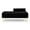 Black, variant on Sherpa Fabric Window Bench with Comfortable Seat / Enhances Home Character