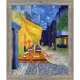 thumbnail image 2 of La Pastiche Vincent Van Gogh 'Cafe Terrace at Night' Hand Painted Oil Reproduction, 2 of 5