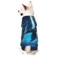 thumbnail image 1 of Balery Colorful Ocean Whale Sudadera con Capucha para Perros Pequeños – Ropa para Mascotas, Disfraz para Perros y Gatos, Ideal para Fiestas y Cosplay-X-Small, 1 of 7