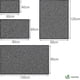 thumbnail image 2 of Doormat, Outdoor Doormat, Waterproof, Non-slip and Washable, Indoor and Outdoor Carpet, 60x90cm, Dark Grey, 2 of 5