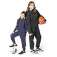 thumbnail image 3 of EVERYDAY KIDS Girls Fleece Black Crewneck Sweatshirt, 3 of 7