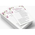 thumbnail image 3 of Inkdotpot 50-PackFloralWhy Do We Do That Bridal Wedding ShowerGameBachelorette Party ActivityGameCards, 3 of 7