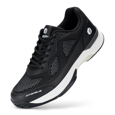 FitVille Pickleball Shoes for Men Tennis Shoes Athletic Sneakers Wide Width Avaible  Size 8-14
