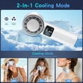 thumbnail image 3 of Turboventilador portátil HONEYEAR F2 con enfriador de hielo de 3000 mAh, color blanco, 3 of 6