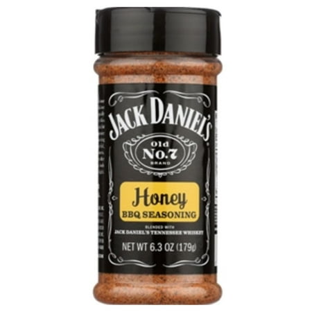 Jack Daniels Honey BBQ Seasoning  6.3oz (Pack of 2)