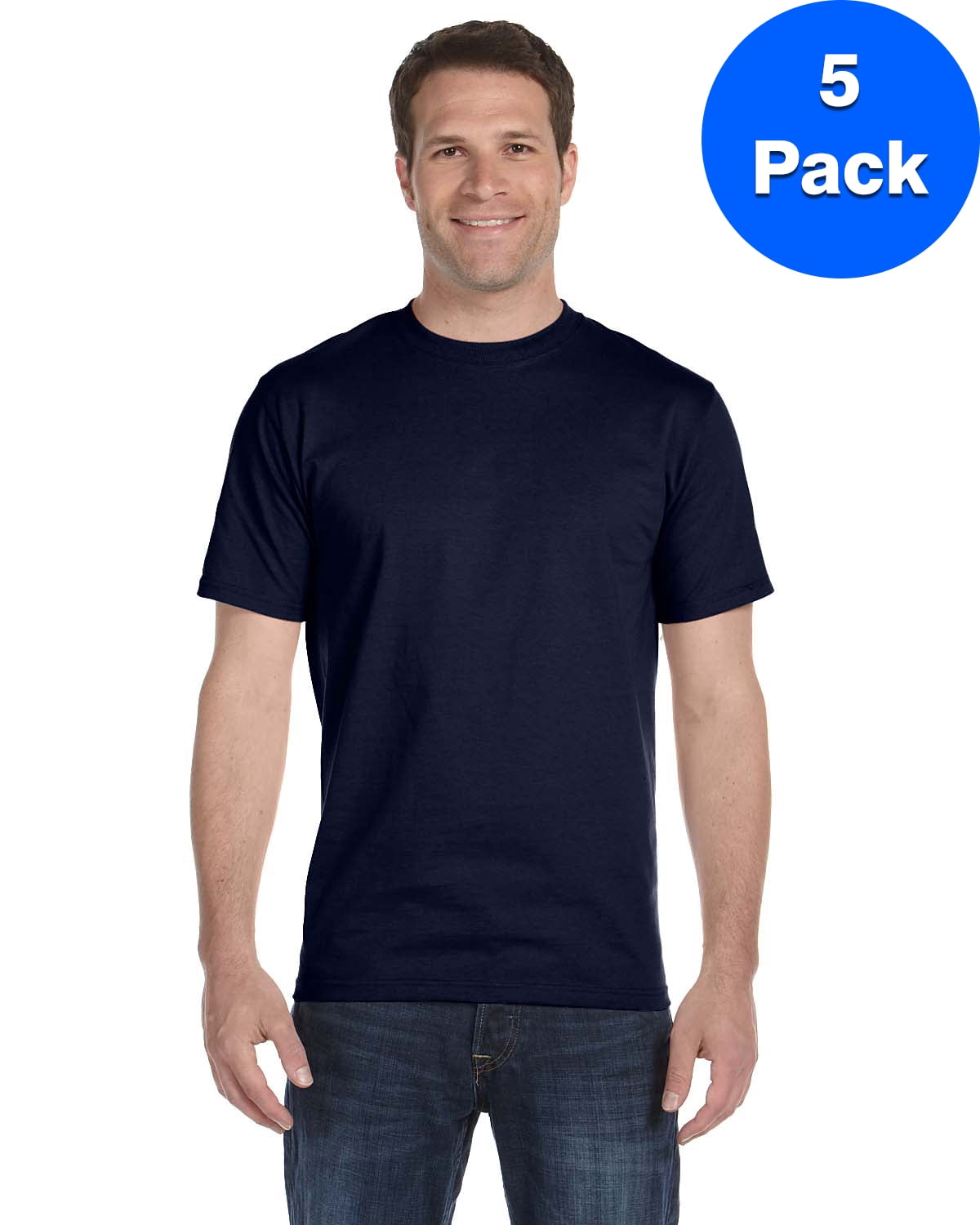 Mens 5.2 oz. ComfortSoft Cotton T-Shirt 5280 (5 PACK)