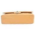 thumbnail image 5 of Pre-Owned CHANEL A01112 Beige Caviar Leather Matelassé 25 Shoulder Bag with Silver Hardware..., 5 of 10