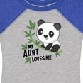 thumbnail image 4 of Inktastic My Aunt Loves Me Cute Panda Boys or Girls Baby Bodysuit, 4 of 5