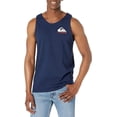 thumbnail image 2 of Quiksilver Men's Mountain & Wave Classic Logo Tank Top Tee T-Shirt (X-Large, Navy), 2 of 2
