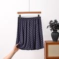 thumbnail image 2 of TARIENDY Pajama Shorts for Women Comfy Elastic Waist Modal Sleeping Shorts Plus Size Summer Causal Loungewear Polka Dot Pj Bottoms Gray XL, 2 of 7