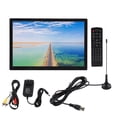 thumbnail image 2 of Portable TV, 15.4 Inch Handheld Digital TV Monitor Rechargeable With Stand For Outdoor For Phone, 2 of 8