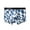 Blue, variant on Mens Underwear Digital Printing Breathable Close Fitting Underpants Comfortable Boxers Man Underwear Blue L
