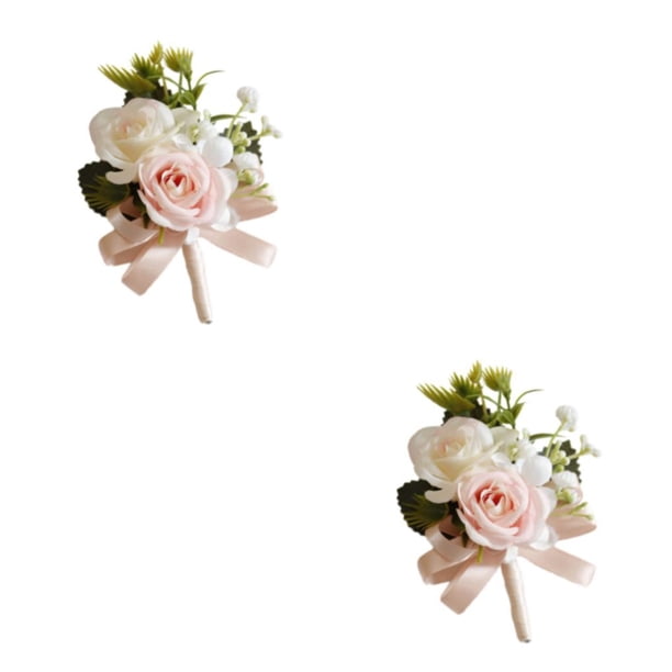 Guardurnaity Flor artificial de boda de larga duración - de ramillete de boda de bajo mantenimiento Type1 NO1