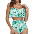 thumbnail image 1 of Traje de Baño para las Mujeres Traje de Baño Dividido de Eslinga, Trajes de Baño de Torso Largo para las Mujeres, 1 of 5