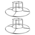 thumbnail image 1 of 2 Pcs Support de Grill en Acier Inoxydable pour Poulet pour Pique-Nique Barbecue en Plein Air, 1 of 1
