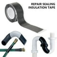 thumbnail image 2 of NKTIER Garden Water Pipe Repair Tape Repair Tape All Purpose, Silicone Self-sealing, Waterproof Repair Tape for Emergency Pipe & Plumbing Repair Seal Radiator Hose Leaks, 2 of 8