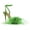 Green, variant on XYD Women Open Toe Feather Sandals Adjustable Strap Buckles High Stiletto Heels Wedding Party Summer Shoes Size 7 Fuchsia