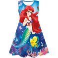 thumbnail image 1 of Niños Ariel Cosplay princesa ropa princesa vestir niñas Halloween sirena disfraz chico Disney serie Casual falda 1-104T Gao Jinjia LED, 1 of 2