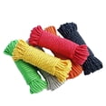 thumbnail image 2 of Zhuge piezas de cordón de nailon trenzado de 4 mm para acampar, hamacas, tendedero, senderismo, pesca, 10 yardas, color caqui, 2 of 4