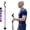 Purple, variant on Walking Cane Foldable for Men & Women Seniors for Balance,Self Standing Folding Cane,Height Adjustable Anti-Slip Lightweight Alloy Walking Stick Collapsable for Travel Mobility Aid