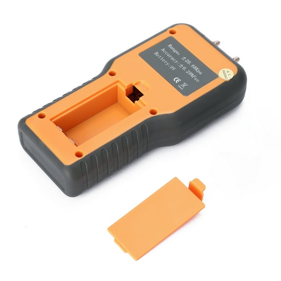 Pristin Digital Manometer,Pressure Device Tool Pipes Pressure Temperature Measurement Tool Manometer LCD Display LCD Display Switchable Indoor Temperature Measurement Tool s Pressure HUIOP LAOSHE