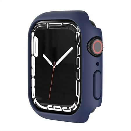 LEIXIUER Compatible with Apple Watch Cases 45mm 40mm 38mm 41mm 44mm 42mm , Hard PC Bumper Protectors Cover Accessories for Apple Watch Series 7 45 mm Series 6 5 4 3 2 1