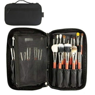Makeup Brush Bag with Belt Zip Around PVC 24 Slots – The Salon Outlet