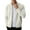 White, variant on IWRICH Men's Ribbed Stand Collar Knit Jacket Full Zip Textured Cardigan for Casual Office Wear White XL
